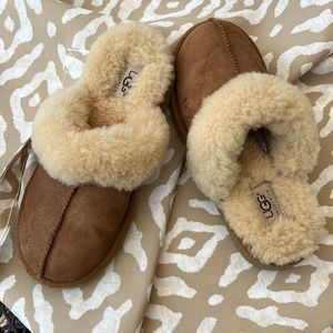 UGG FUR SLIPPERS